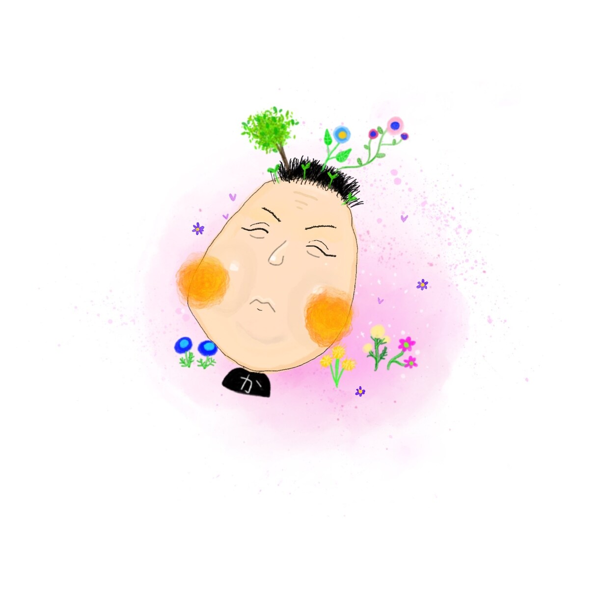 個性的で華やかな似顔絵を描きます どんな人にも幸せの花を咲かせたハッピーな似顔絵描きます！ イメージ9