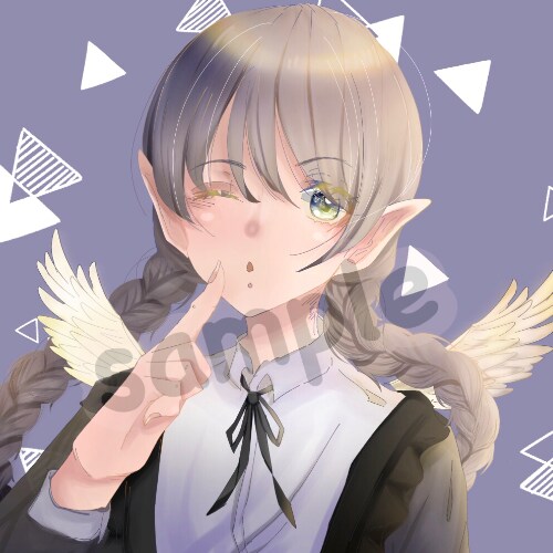 アイコン用イラストお描きします 貴方のアイコンを可愛い、かっこいいイラストに変えてみませんか イメージ1