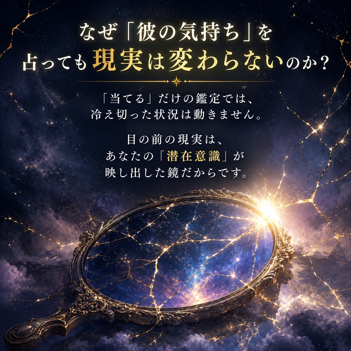 音信不通・復縁　個性脳×潜在意識で書き換えます 当てる占いじゃない。脳の癖から恋愛の現実を変える鑑定 イメージ3