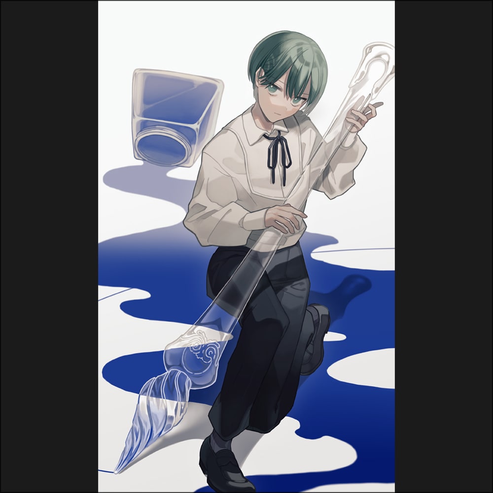 多用途✧一枚絵制作します 落ち着いた雰囲気の厚塗り／MVや動画サムネイル、グッズに✧ イメージ3