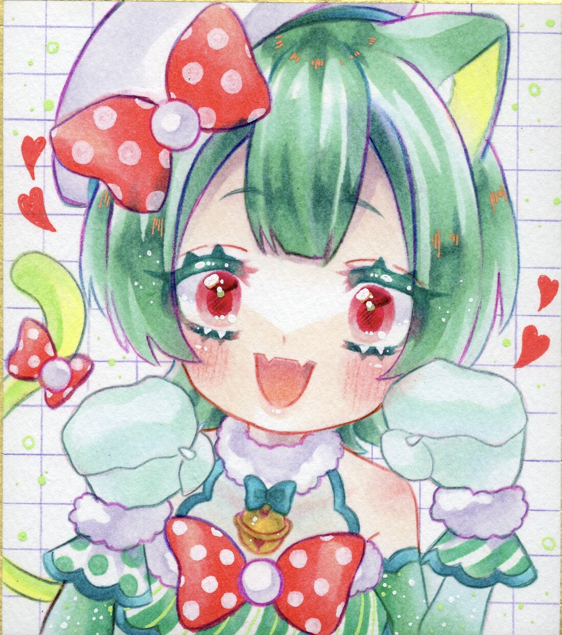 アナログで等身イラスト描きます アナログ画材で手書き特有の質感を出します！ イメージ2
