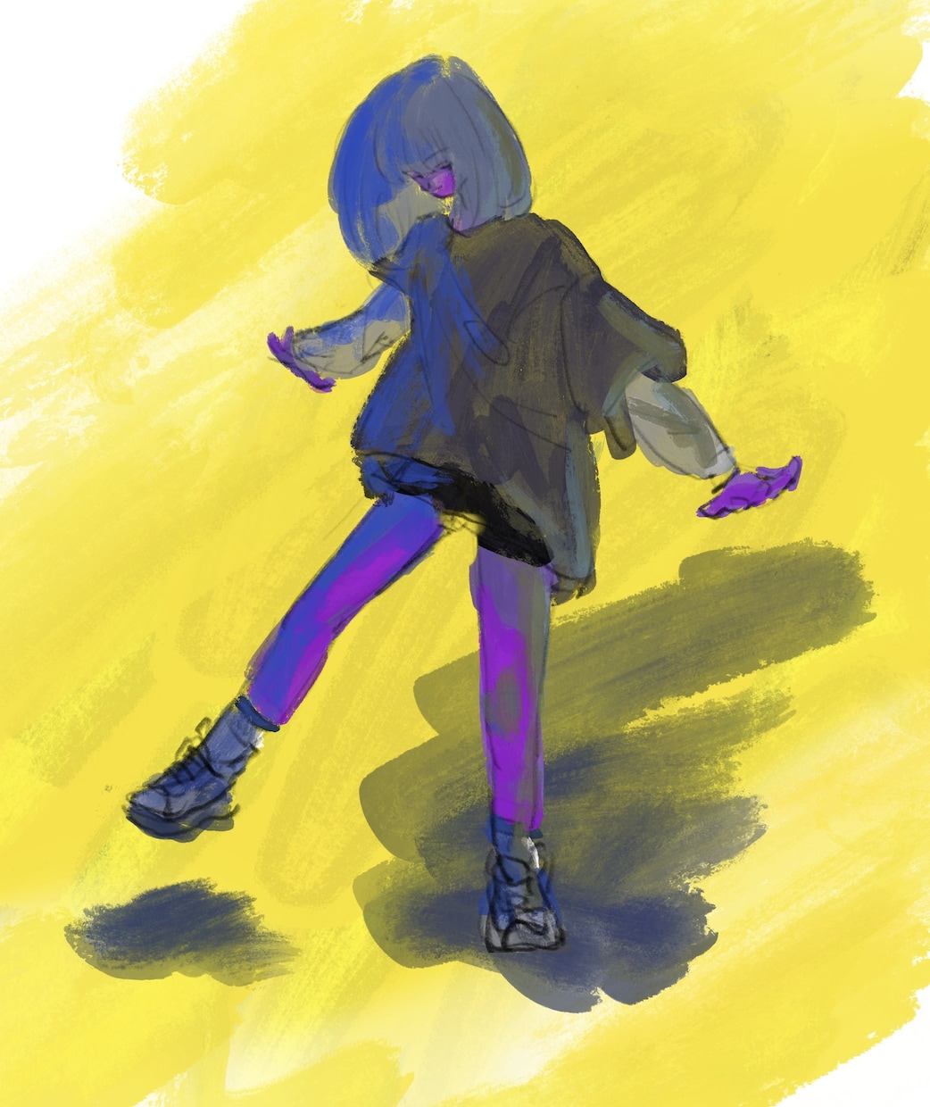 光と色の表現を大切にしたアートイラストを描きます 世界観やファッション、アートデザインが好きな方へ イメージ4