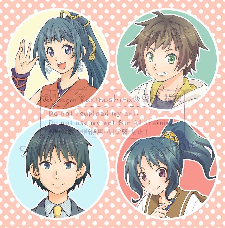 キャラクターアイコンを制作致します 商用可◆SNS・ブログ・webサイト等のアイコンに！ イメージ5