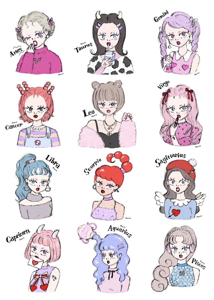 オリジナルイラスト作成いたします ♡個性的で可愛いイラスト、お任せください！♡ イメージ9