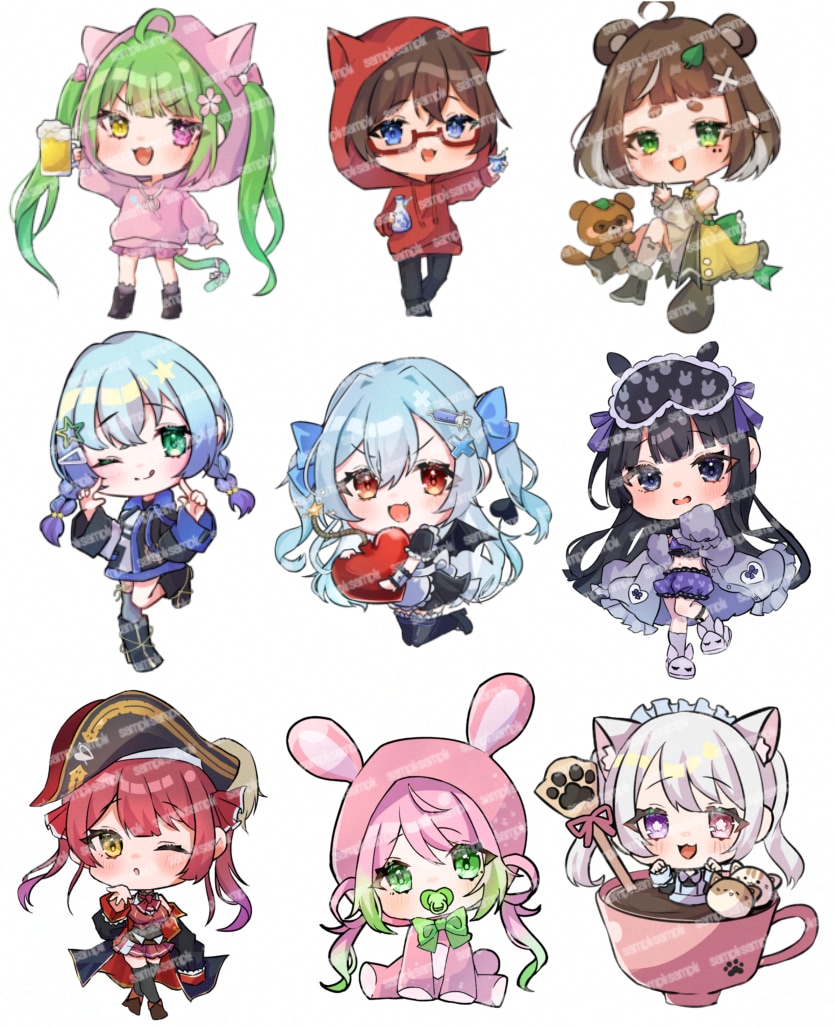 可愛いデフォルメ描きます 商用利用OK！様々な用途でお使いください！ イメージ1
