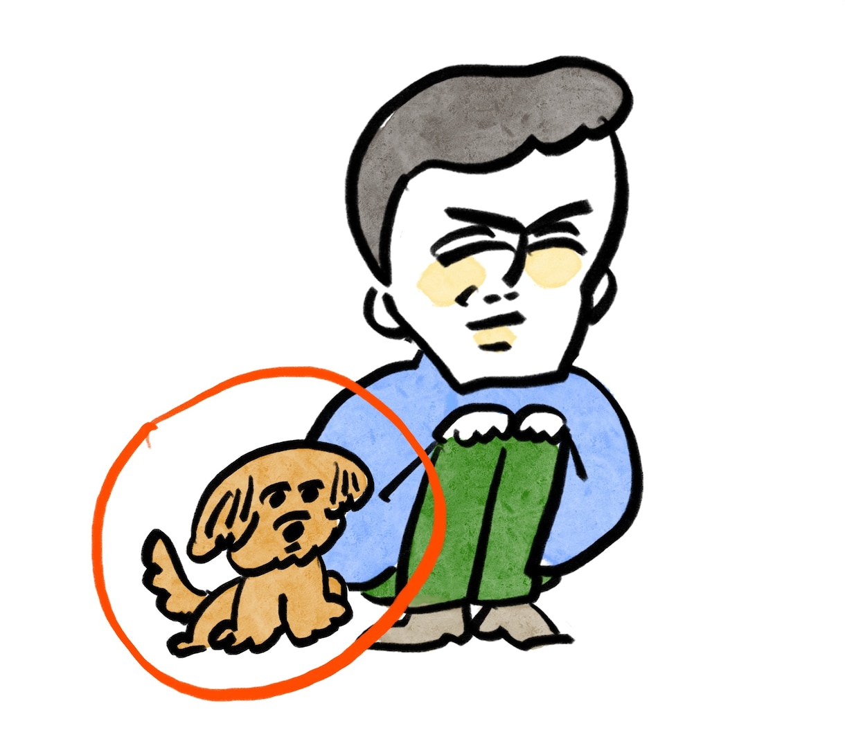 キャッチーなポートレート描きます くっきりポップなイラストで印象的に！ イメージ1