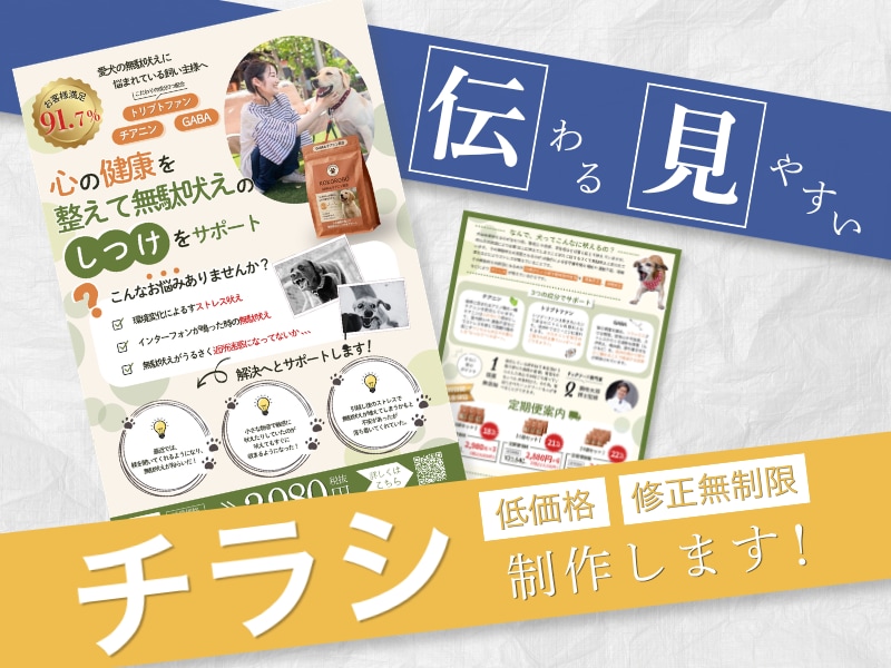 低単価だけど丁寧で伝わる！見やすい！チラシ作ります 費用を抑えたいけど高品質なチラシが必要な方へ イメージ1