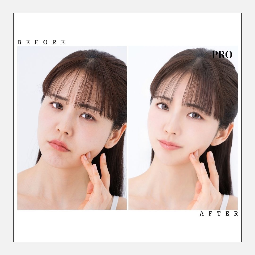 年間レタッチ10万枚！プロのレタッチをお届けします 面倒な【オプション無し♪】２プランよりお選び下さい◎ イメージ4