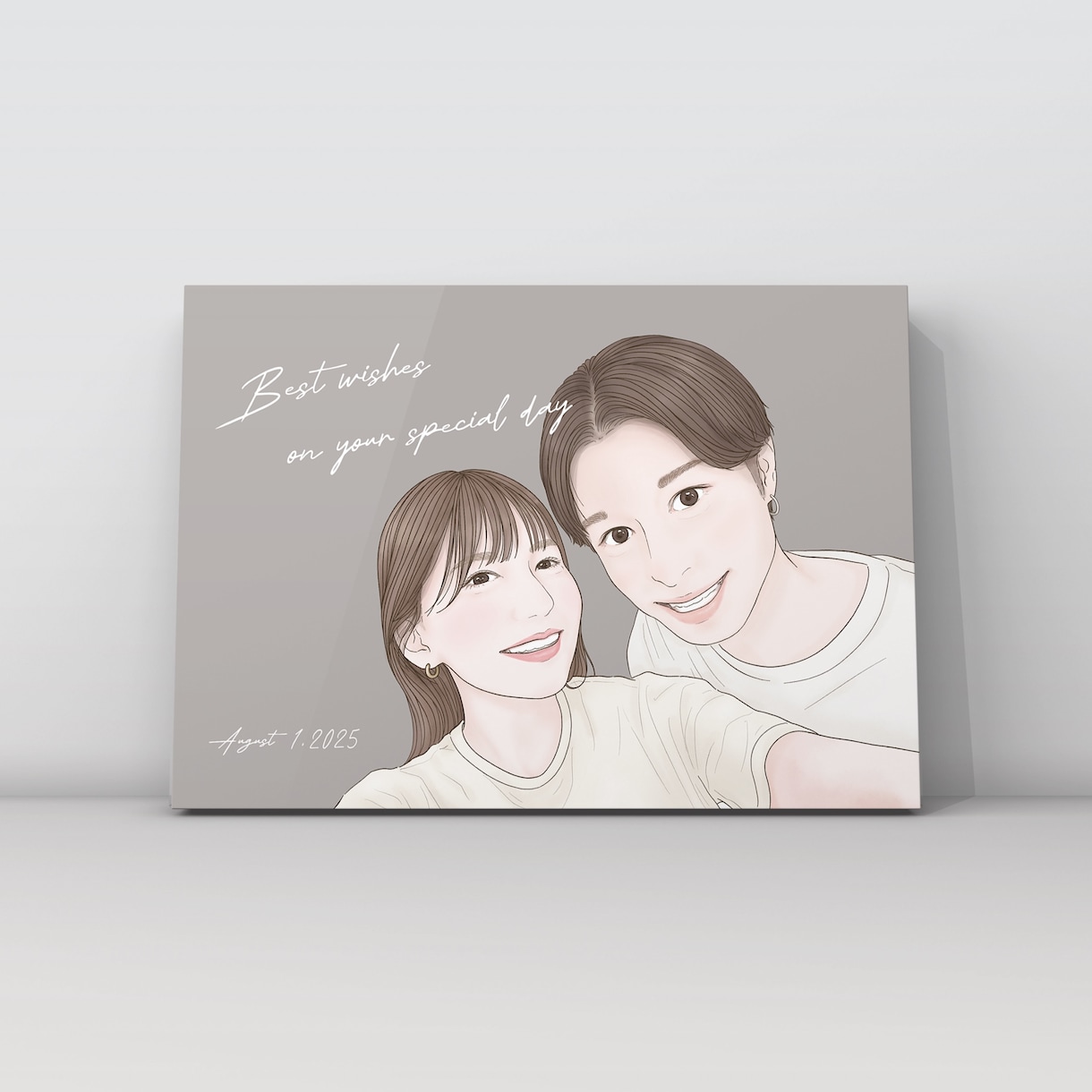 高画質 そっくり可愛い似顔絵イラスト作成します 400dpi高解像度　修正数無制限 イメージ9