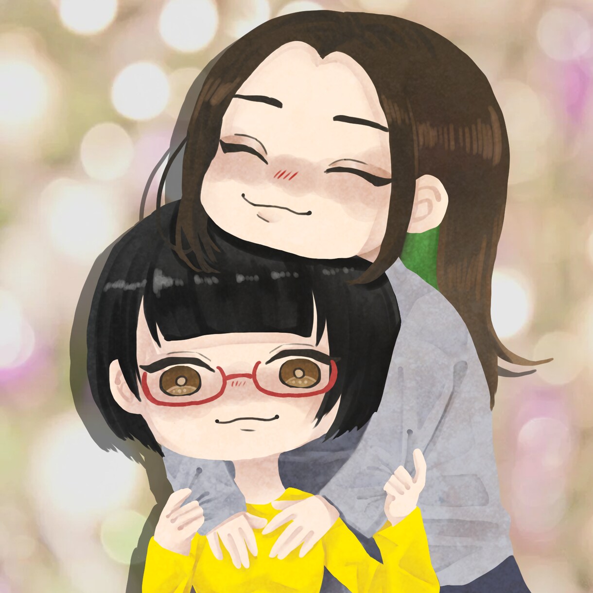 人物イラストを作成いたします アイコン、ヘッダーやグッズ作成用のイラスト イメージ3