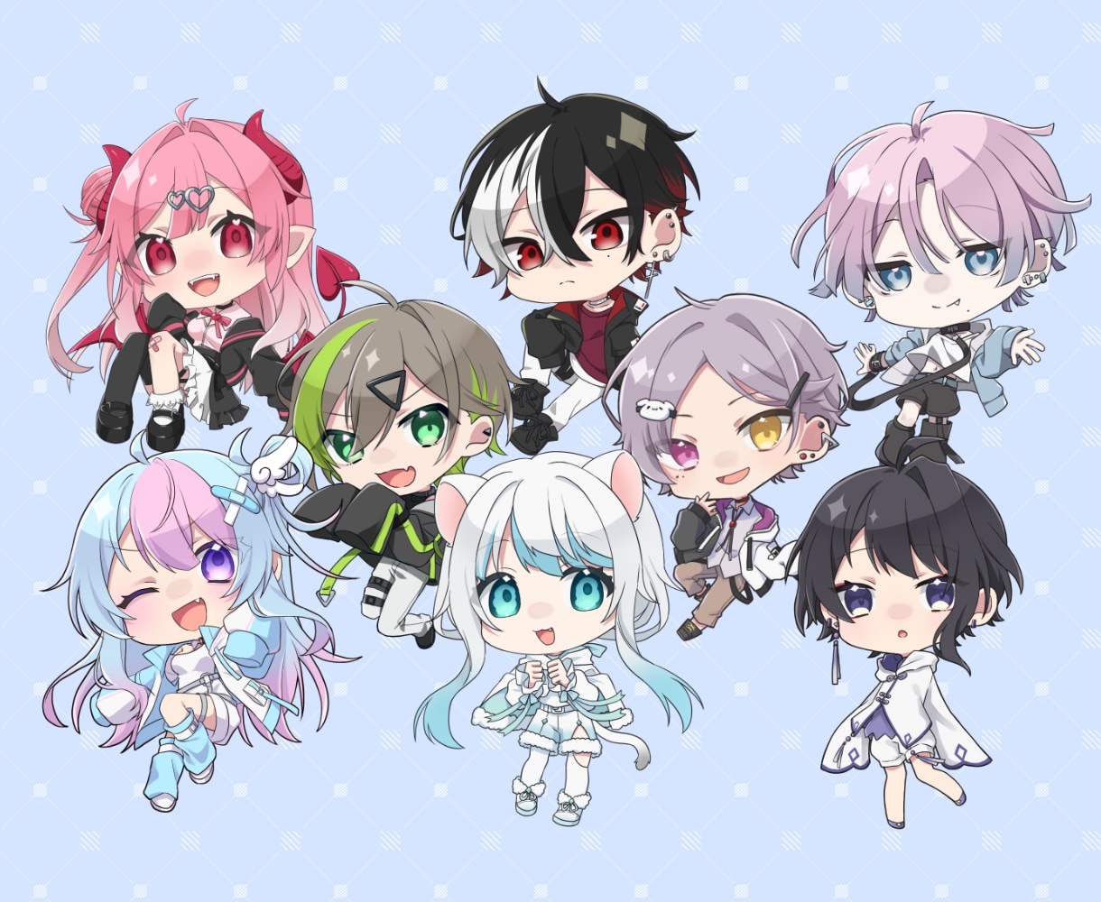可愛いちびキャラ・ミニキャライラストお手伝いします グッズ、動画用などに使えます！ イメージ10