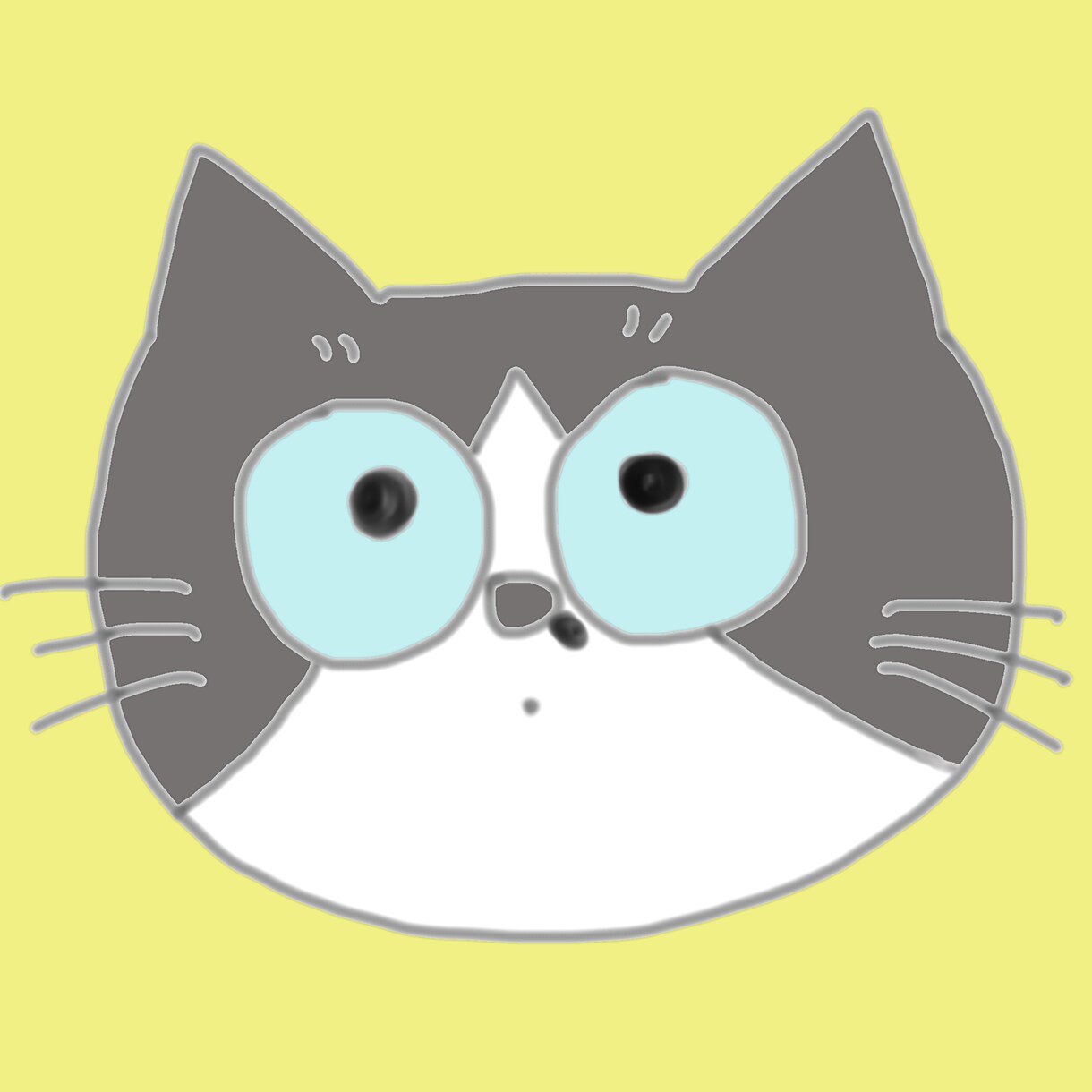 ゆるかわ猫イラスト描きます SNSやアイコンに使える猫イラスト描きます！ イメージ1