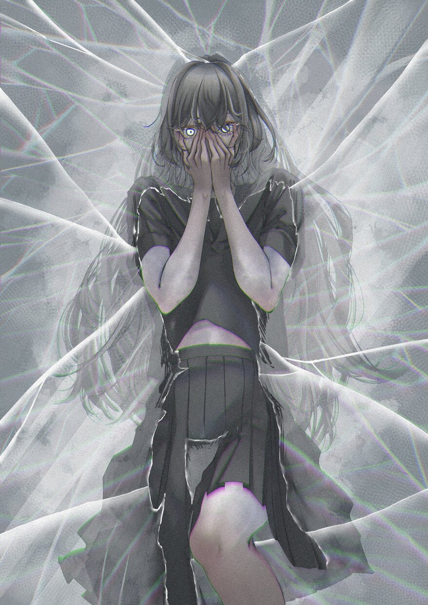 ロリかわいい女の子のイラストを制作します 少しダークな雰囲気が好きな方へ！！ イメージ6