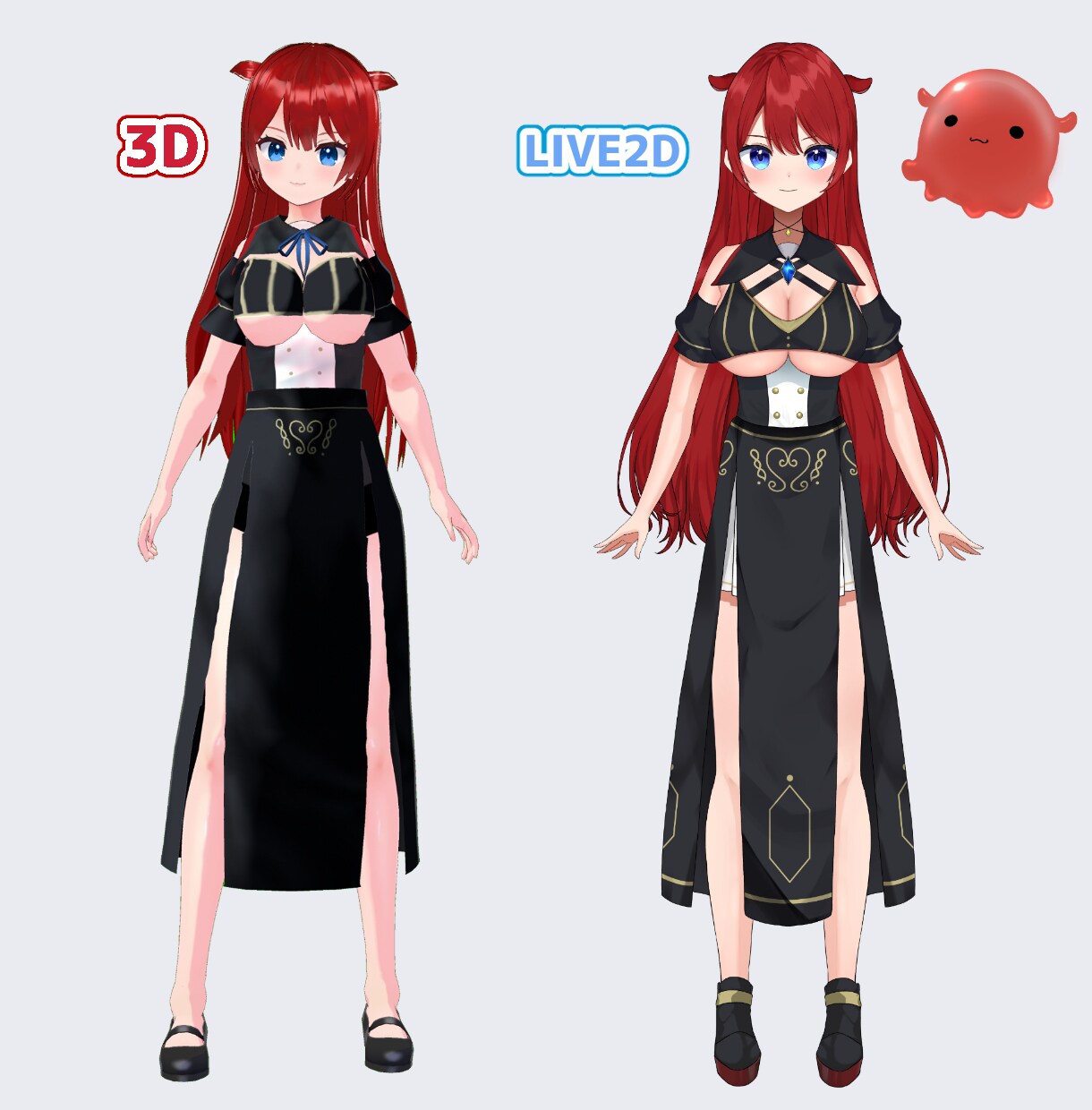 キャラデザからLive2Dや3Dまで全て制作します 欲しいものだけ手に入る！カスタマイズ可能 イメージ7