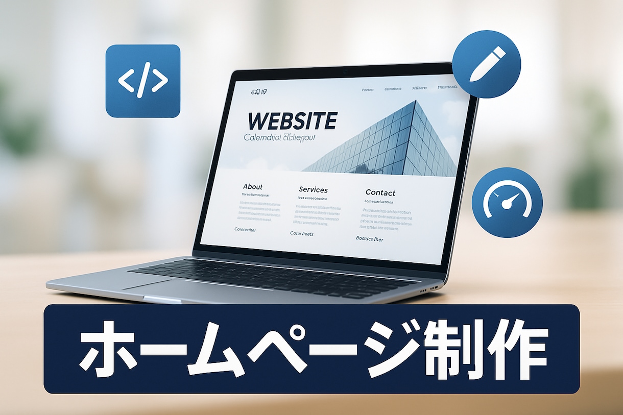 集客できるWEBサイトを低価格で制作します スマホ対応・SEO対策込みで安心 イメージ1
