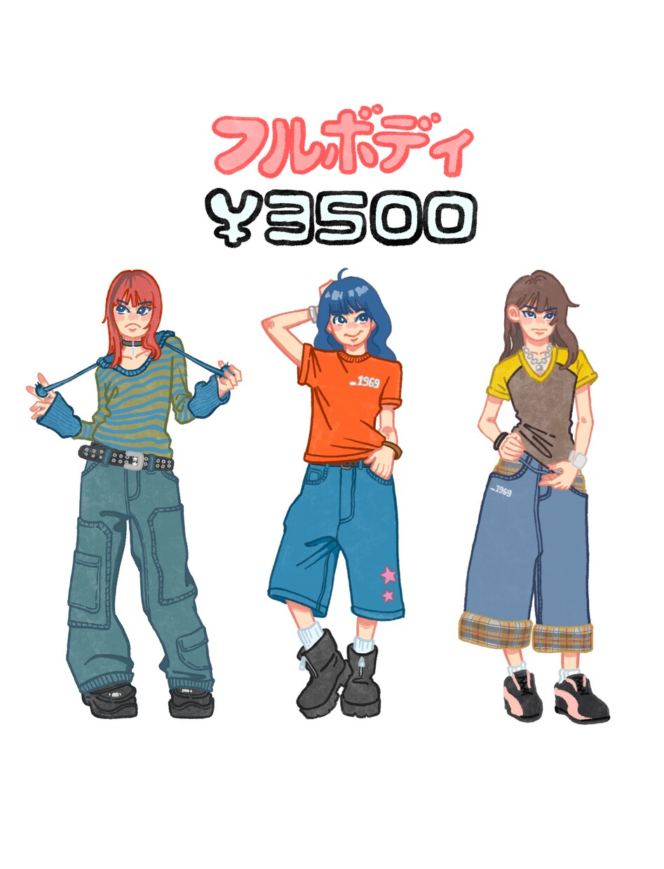 写真をポップで可愛いオリジナルイラストにします 写真からあなただけのイラストを制作します！ イメージ4