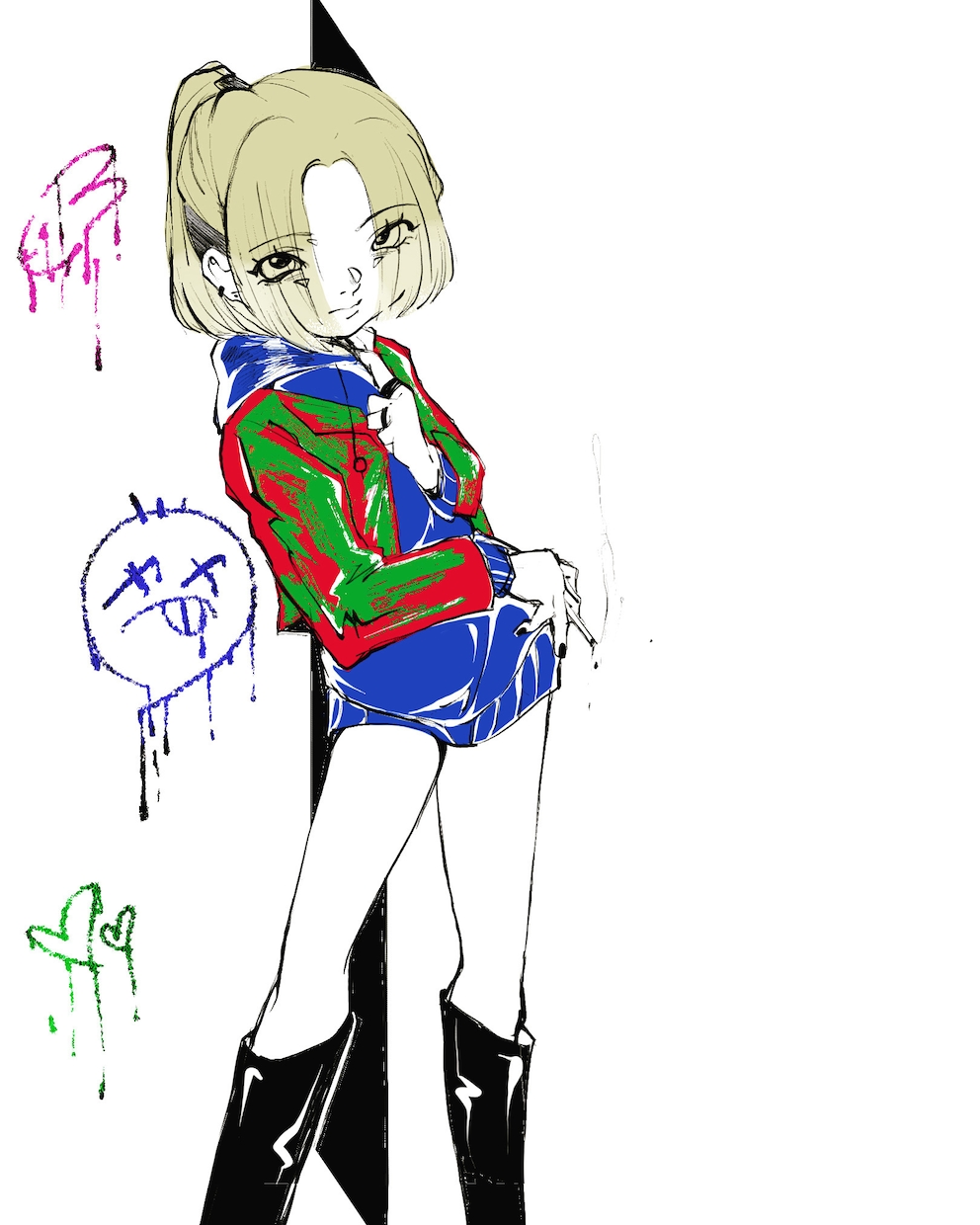 ファンシーで瑞々しい女の子イラスト描きます ファッション色彩をもつ現役デザイナーが描きます イメージ4