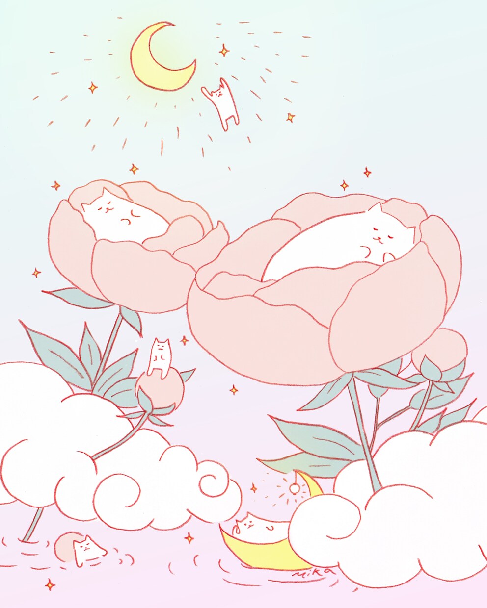 癒される、ゆるい動物イラスト描きます オリジナル世界観の癒され動物イラスト イメージ1