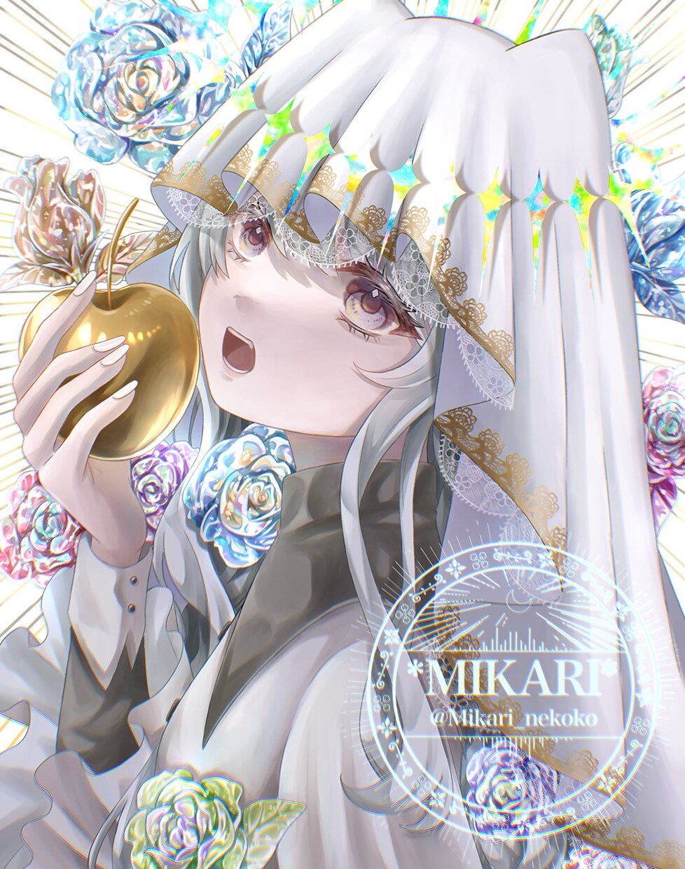 一枚絵のイラスト、立ち絵を承ります 可愛くてキラキラしたイラストを手掛けます！ イメージ6