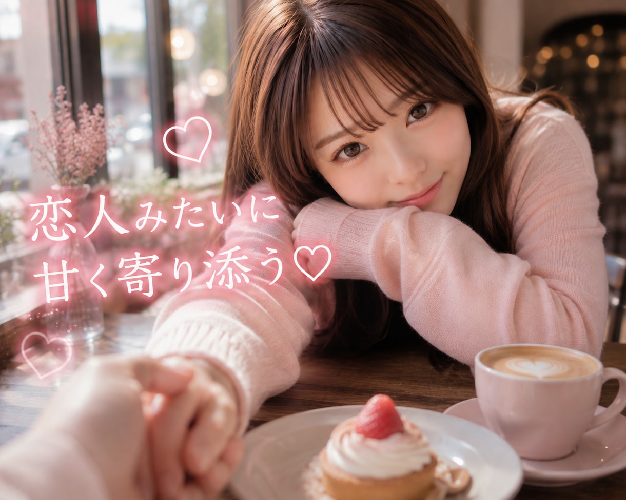 今すぐ❤︎恋人みたいに甘く寄り添います 男性限定❤︎可愛い声に癒されたいあなたとのデート通話❤︎ イメージ1