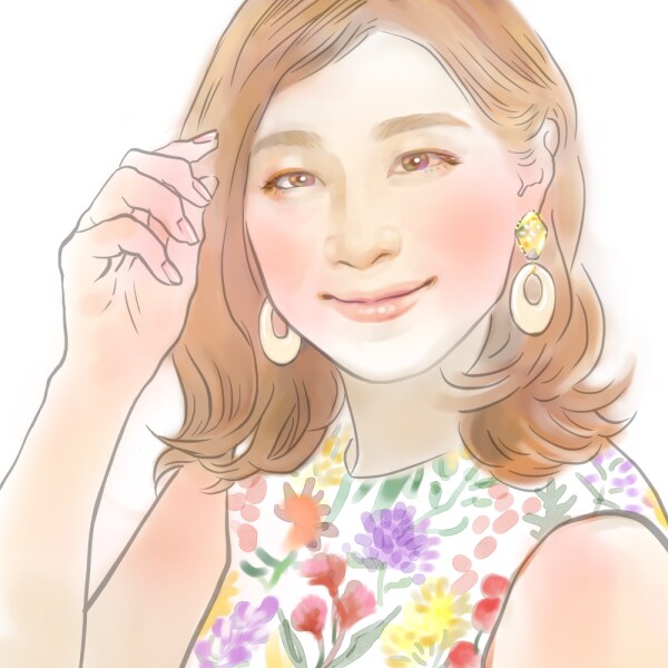 淡い色付け…大人綺麗な似顔絵、お洒落に描きます お気に入りの写真を、世界で一枚の特別な絵にいたします！ イメージ4