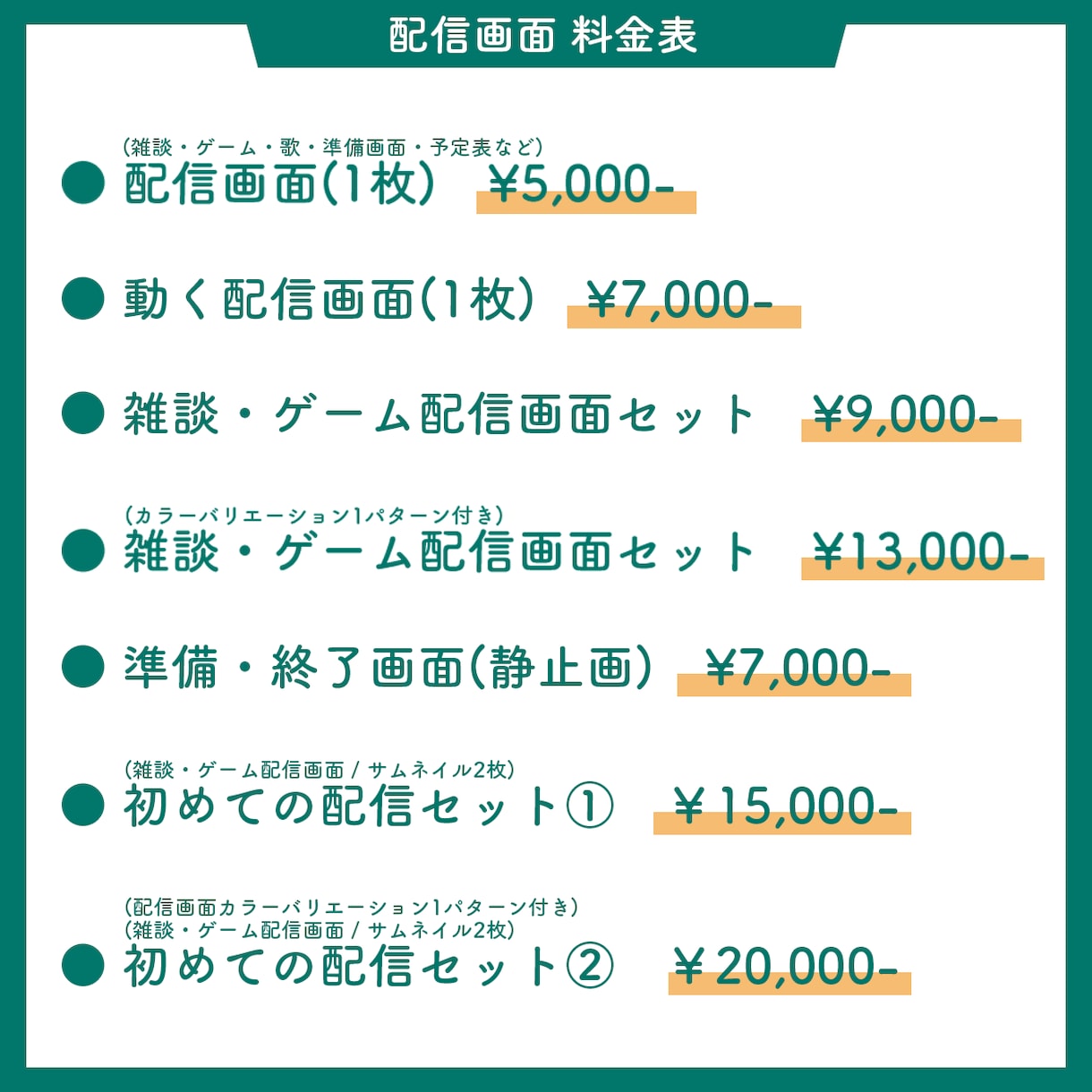オリジナル配信画面制作します Vtuber/配信者さんOK◎ マップ隠し等も制作します! イメージ10