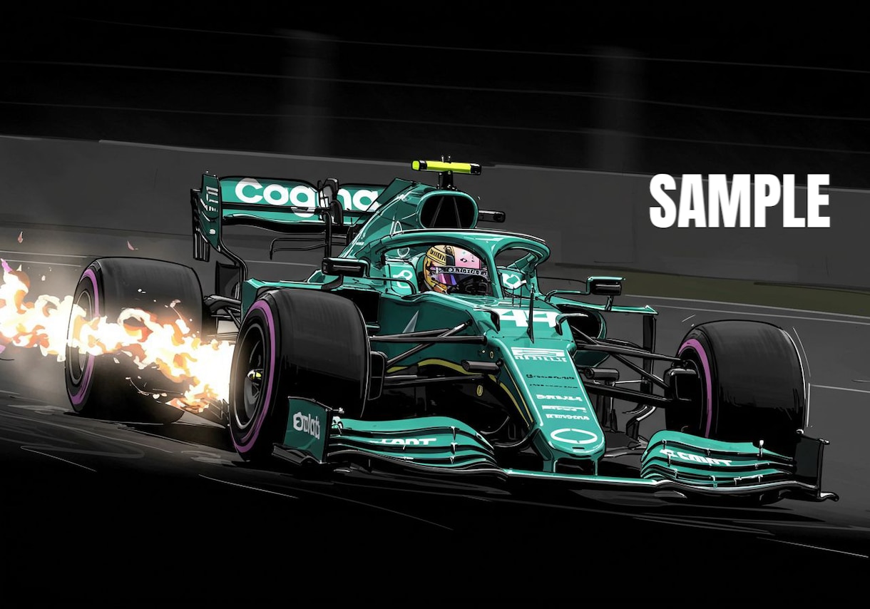 あなたのクルマ愛をカタチに。心を込めて描きます F1マシンやスーパーカーも心に届く一枚に イメージ5