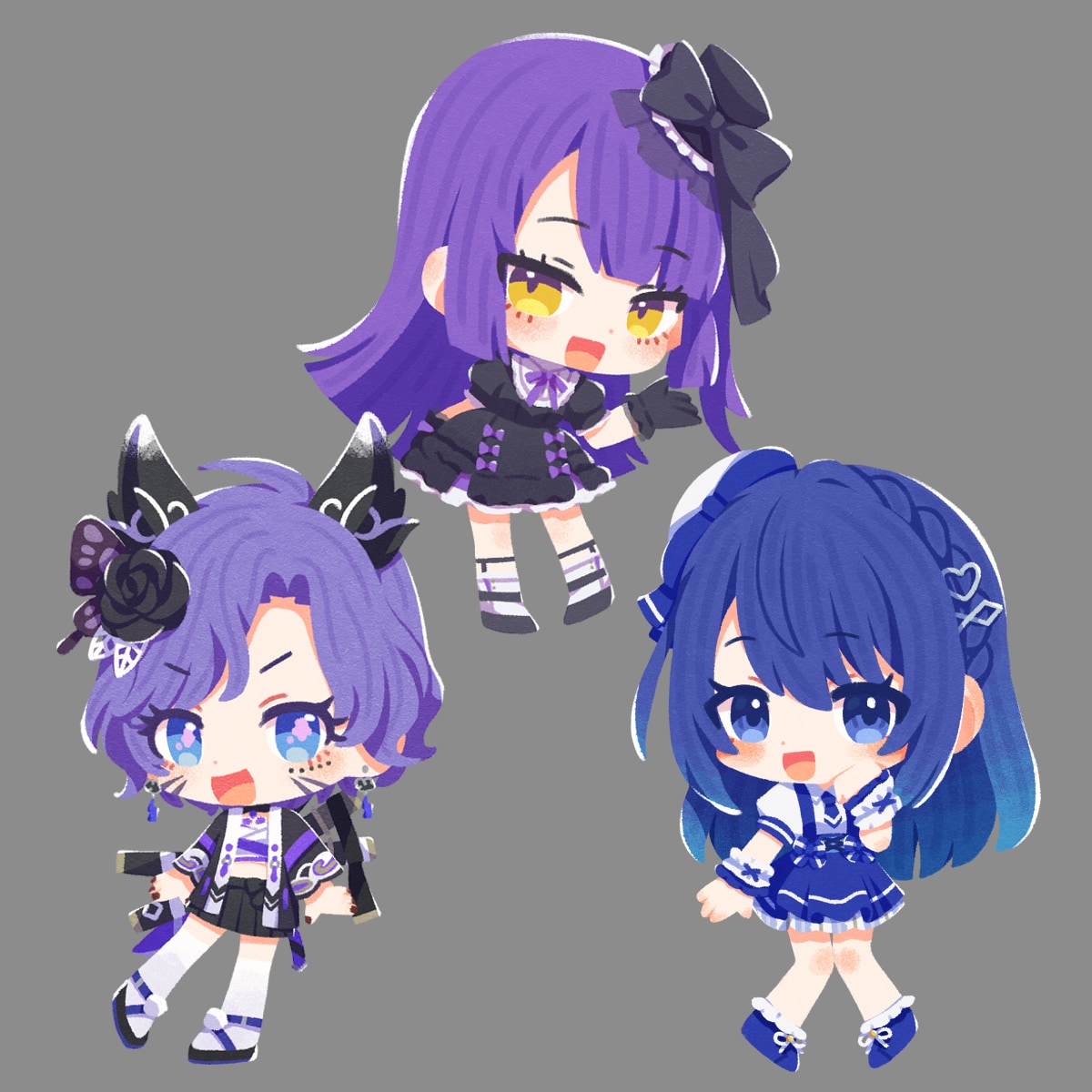 商用OK!温かみのある可愛いSDキャラお描きします SNSアイコン・動画用・グッズに!商用利用も大歓迎です! イメージ2