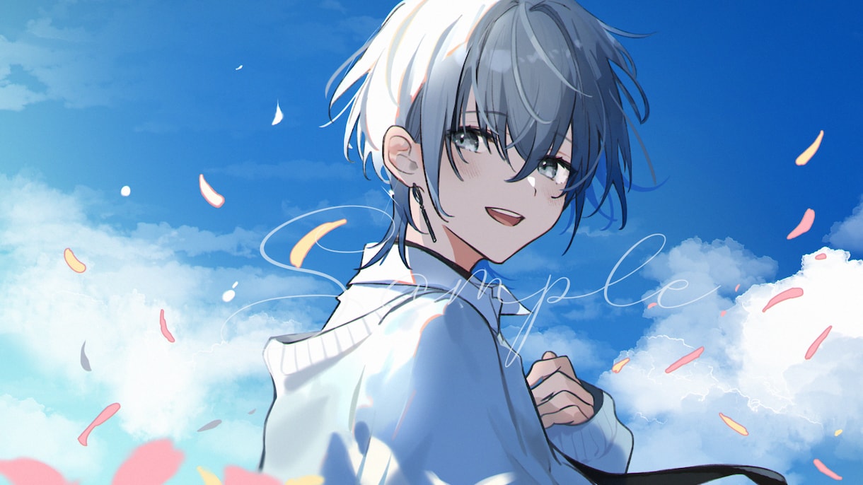 アイコン立ち絵サムネグッズ等イラスト作成します 商用利用可！VTuber、配信活動、サムネ、キービジュアルに イメージ2
