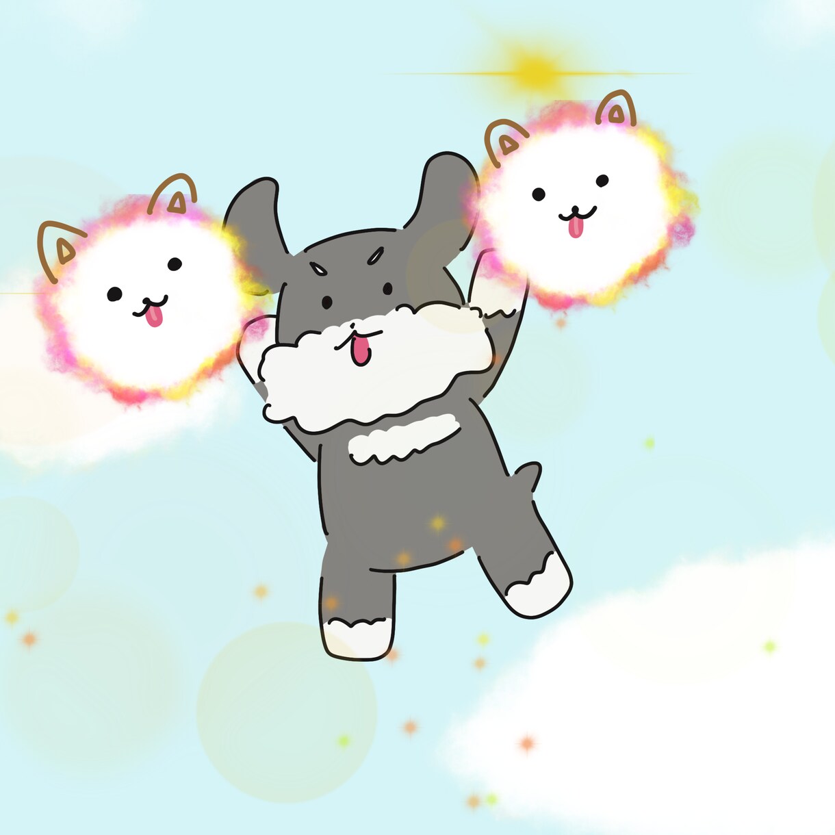 Twitterアイコンお描きします 「人」、以外もお描きします。（動物など） イメージ3