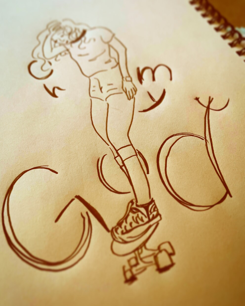 鉛筆一本・最速で描きます 写真からそのまま抜き出します。 イメージ4
