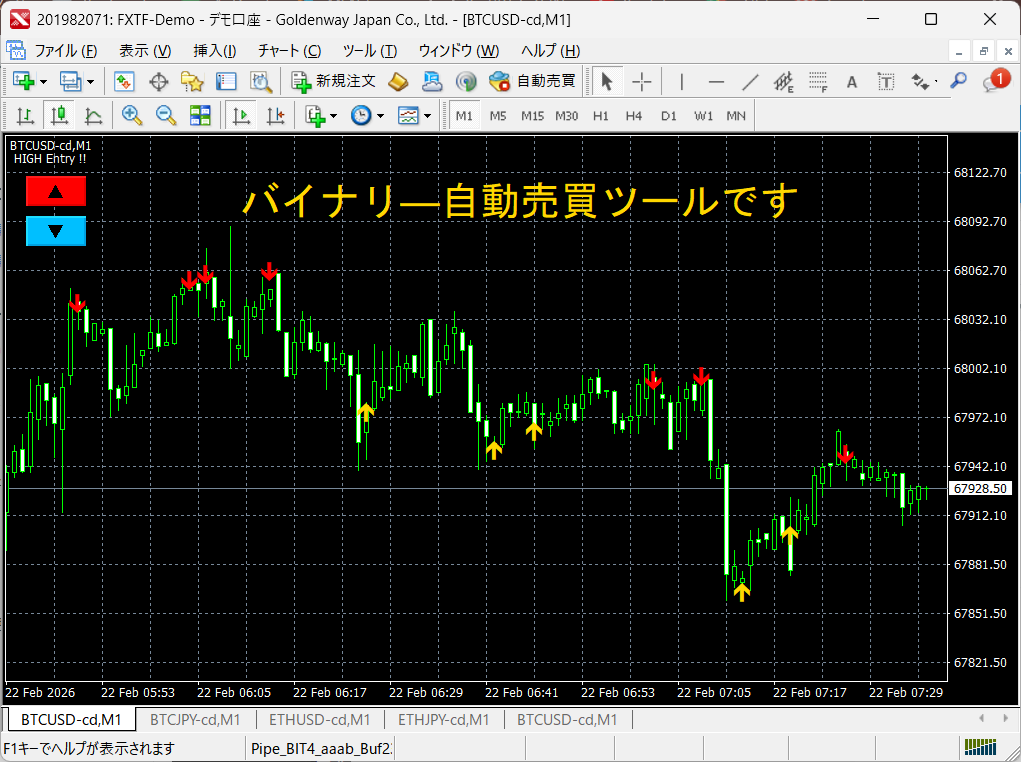 MT4 チャート複製（多数）が一発操作で出来ます MT4 チャート使用事、多数の通貨組が同じ設定にできる イメージ2