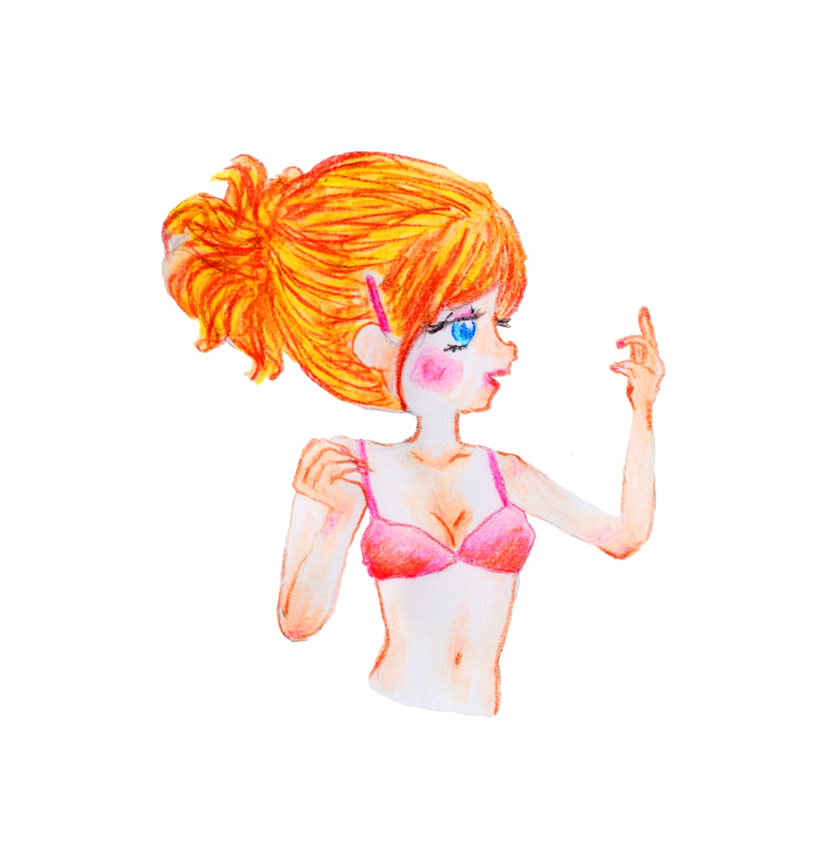 手描きの人物カット制作します プロフィール画像や挿絵にいかがですか？ イメージ4
