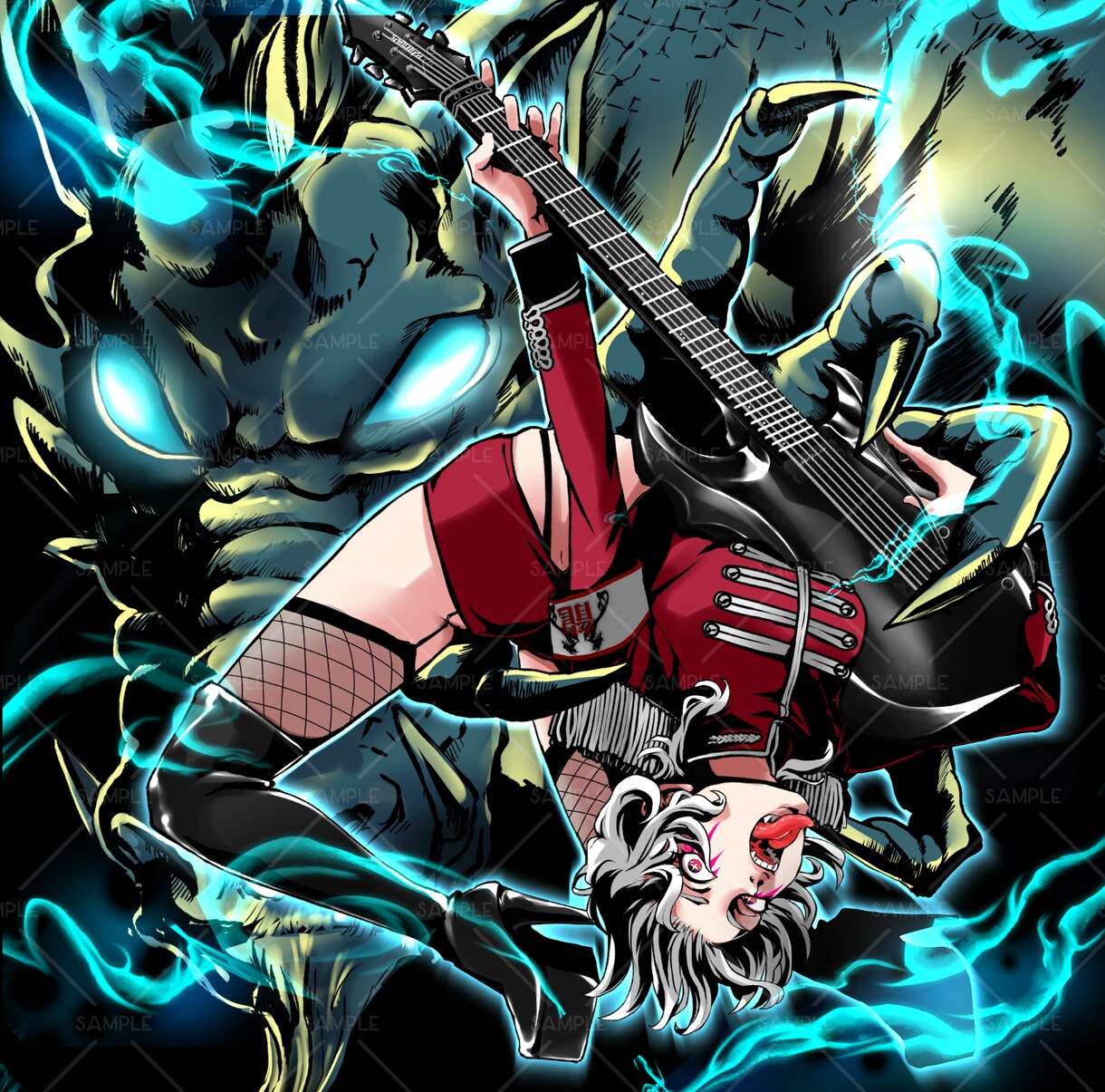 商用化OK！理想に沿った個性的なイラスト制作します アイコン・サムネイル・一枚絵・グッズなど様々な制作承ります！ イメージ3