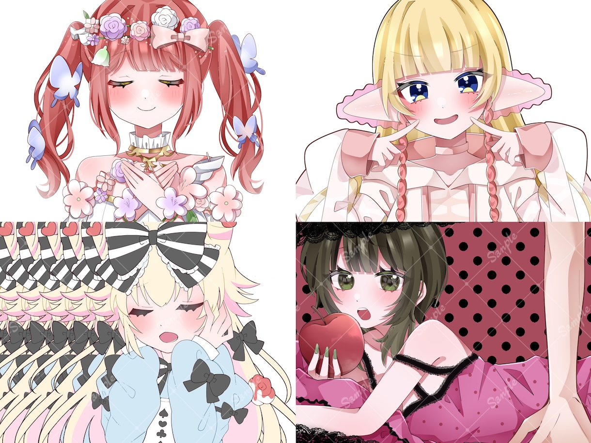 企業実績有！可愛いサムネイルイラスト描きます 目を惹くオリジナルイラストで素敵な歌ってみた動画に！MVも可 イメージ8