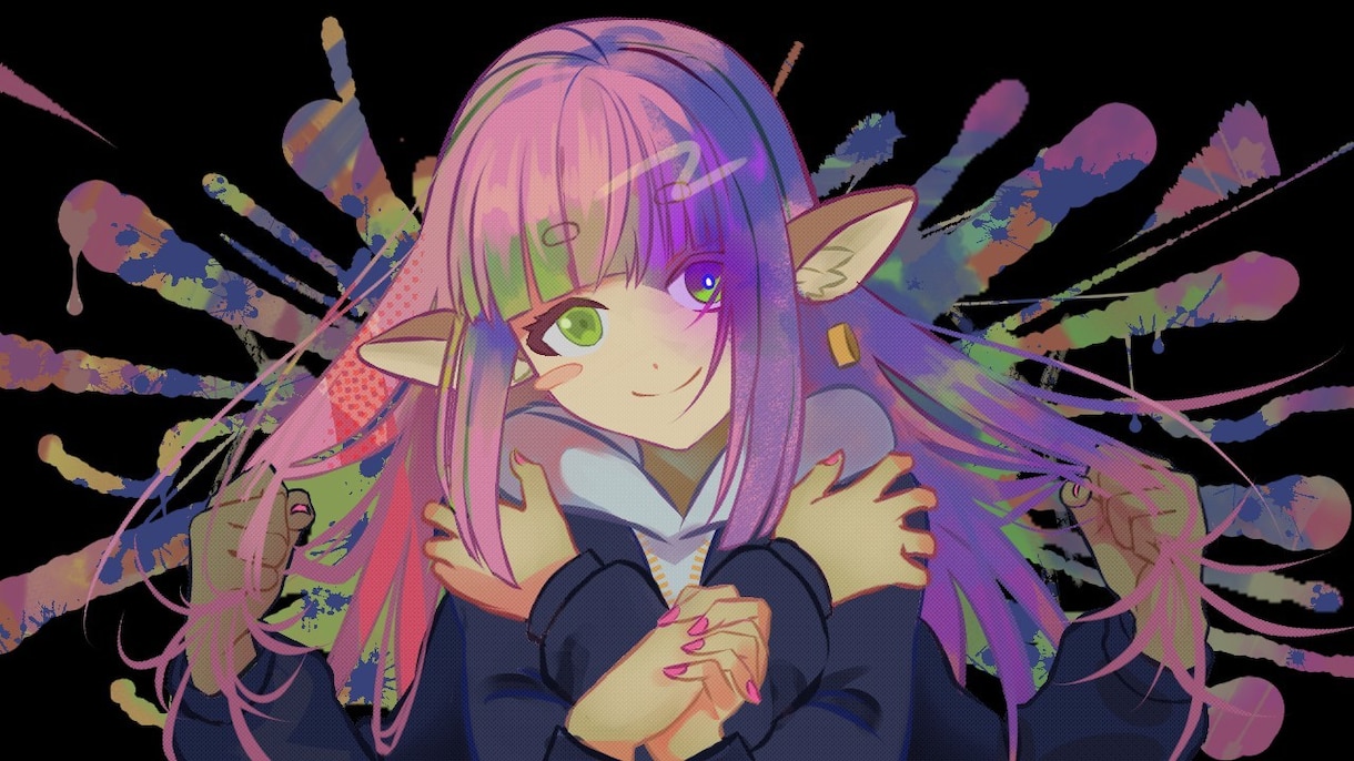 歌ってみた動画のイラスト描きます ハイクオリティにあなたのキャラを描きます イメージ2