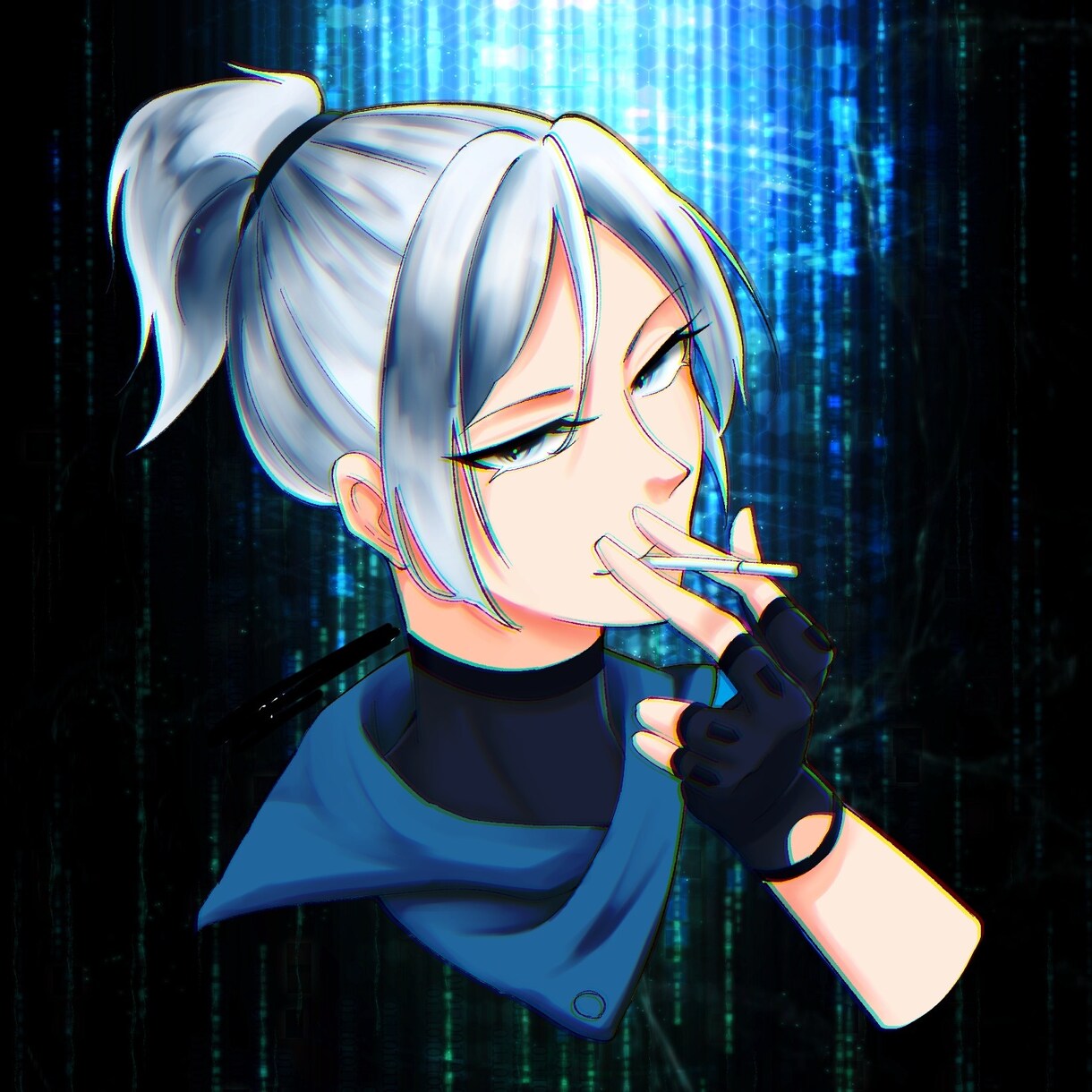 SNSアイコン。ここでカッコイイもの描きます かっこよさ重視、キレイ重視が好きな人に描きます。 イメージ2
