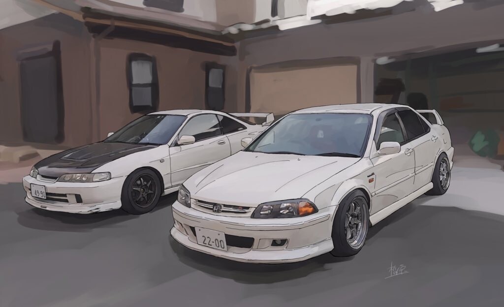 あなたの愛車、イラストにします 写真を元に、あなたのお車をデジタルでイラストを描きます！！ イメージ2