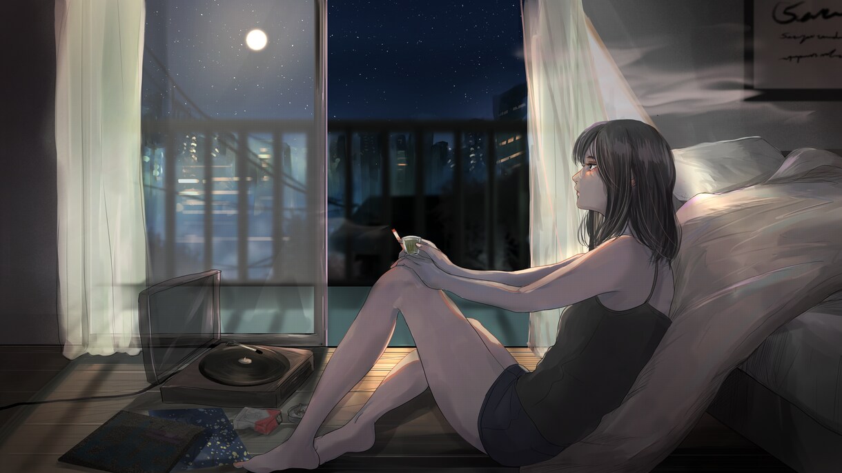 MV,PVに！世界観のある背景こみイラスト描きます 提案力が魅力！作品の特徴を読み解き、その世界観を描きます イメージ3