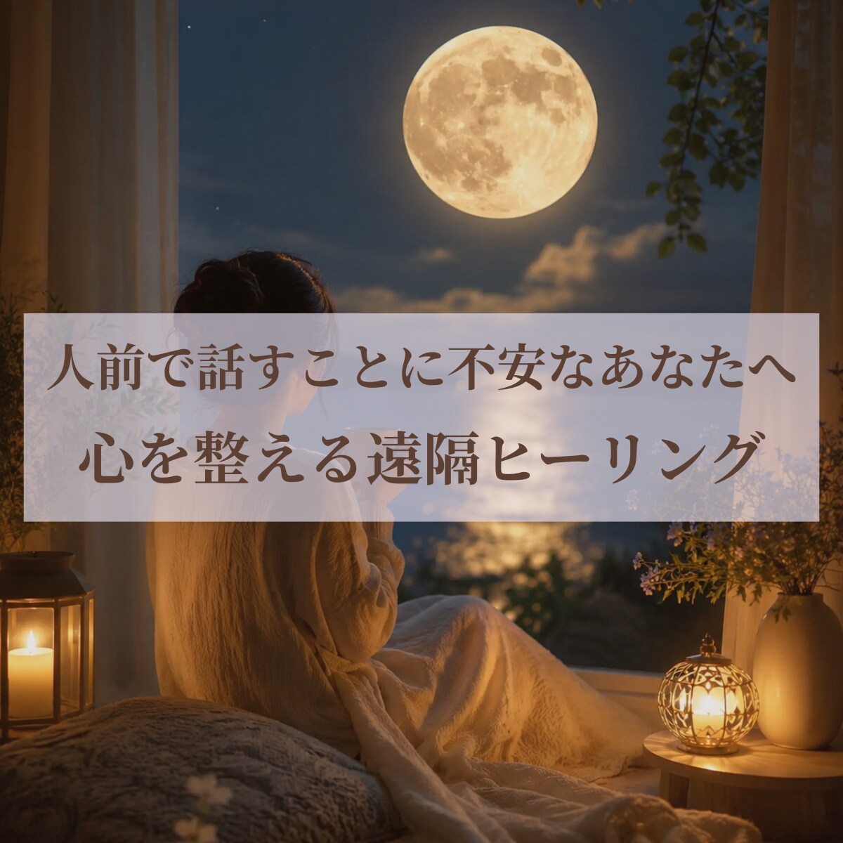 面接前の不安・緊張を落ち着ける遠隔ヒーリングします 不安で眠れない前夜から、当日の頑張った夜までサポート イメージ1
