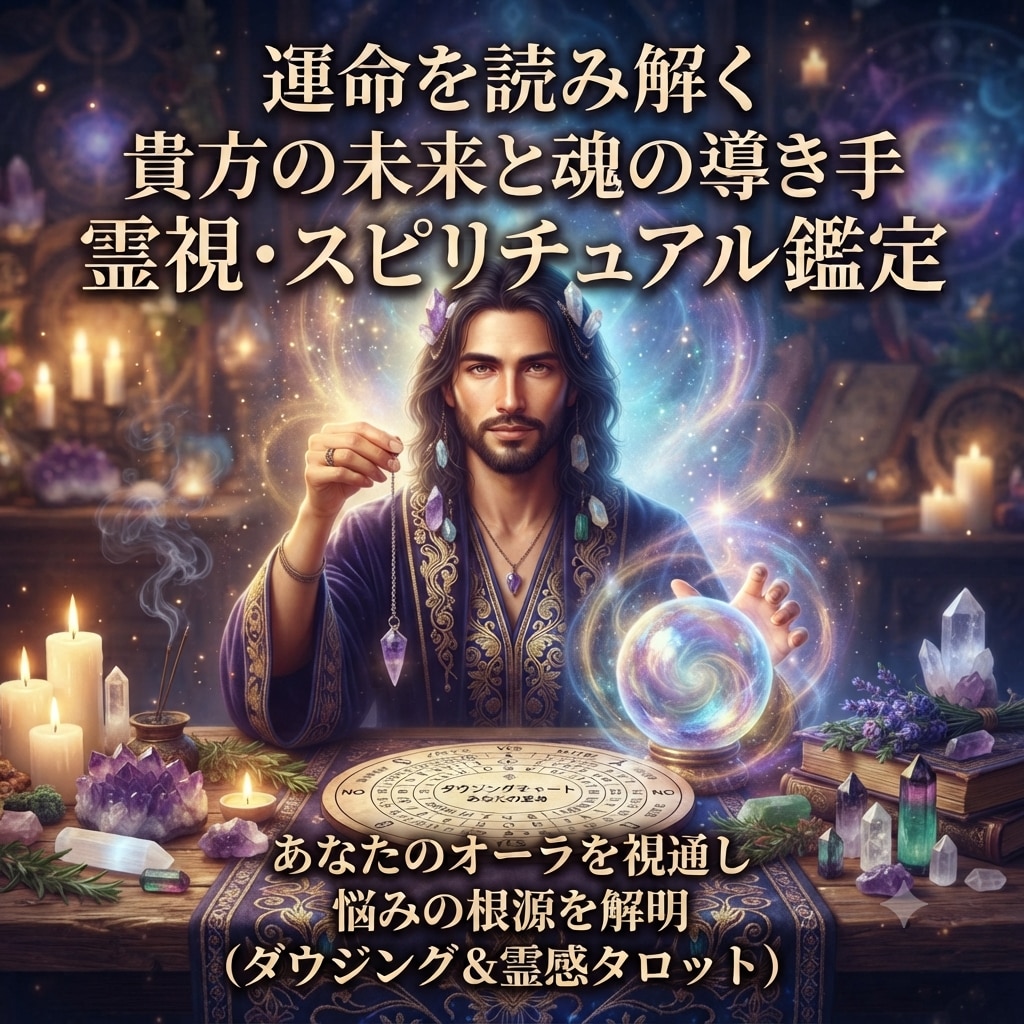 ダウジング霊視で本質を読み解きます 霊視ダウジングとタロットで素晴らしい明日を迎える為のお手伝い イメージ1
