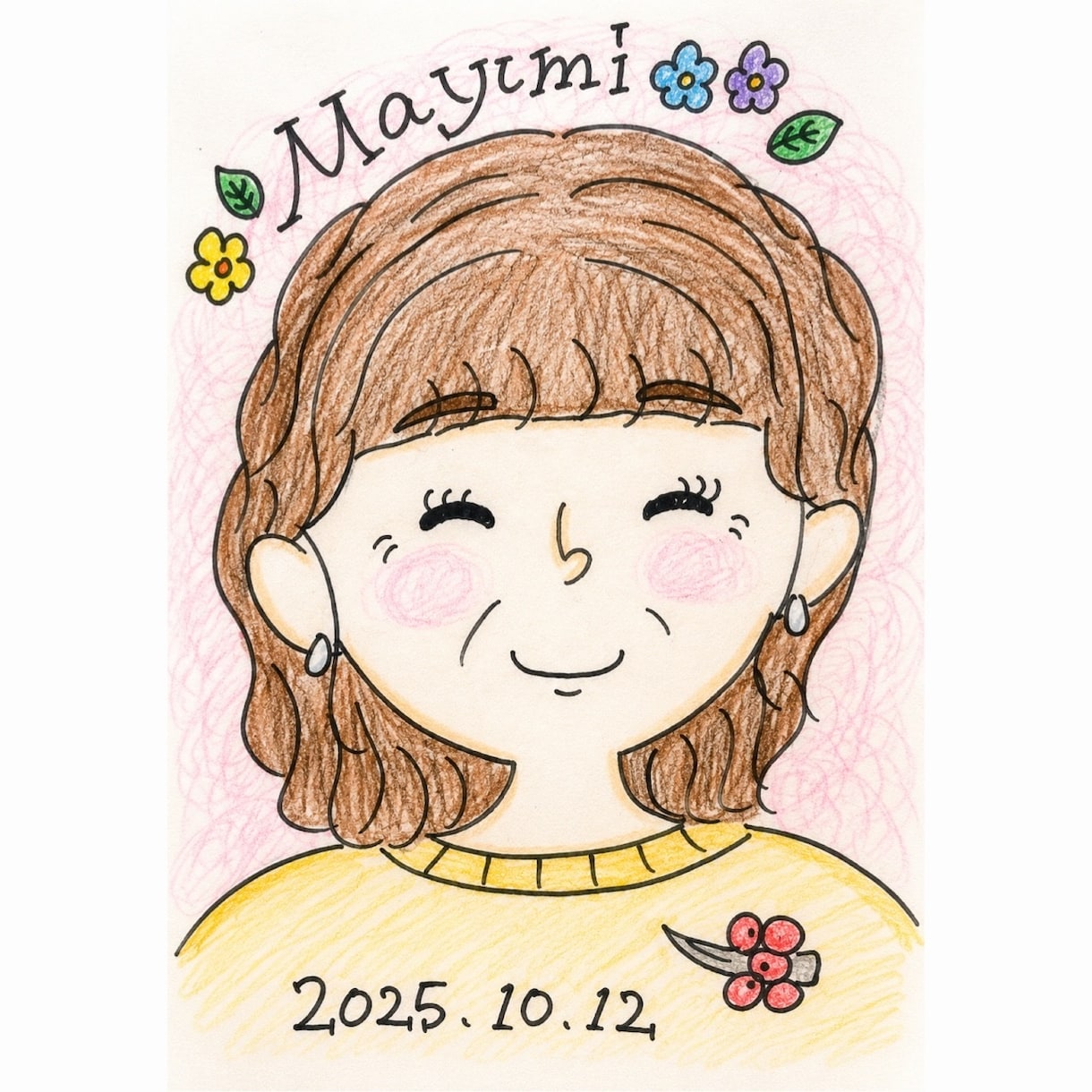 結婚式・記念日の似顔絵お描きします 手描きで温かいウェルカムボード作ります イメージ6