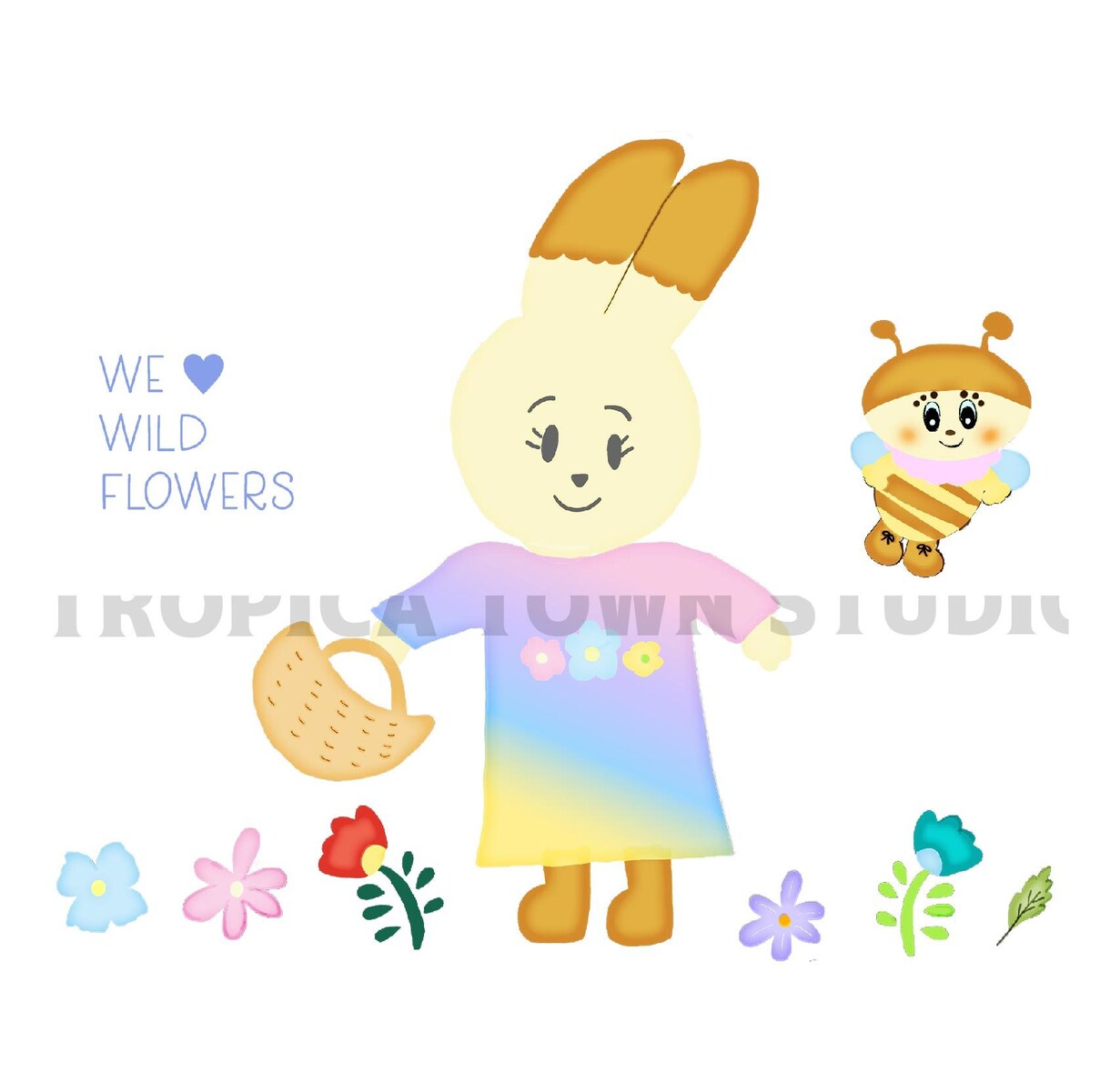 ふんわりかわいいカットイラストを制作します パステルカラーでやさしい雰囲気のイラストで好感度アップ イメージ4