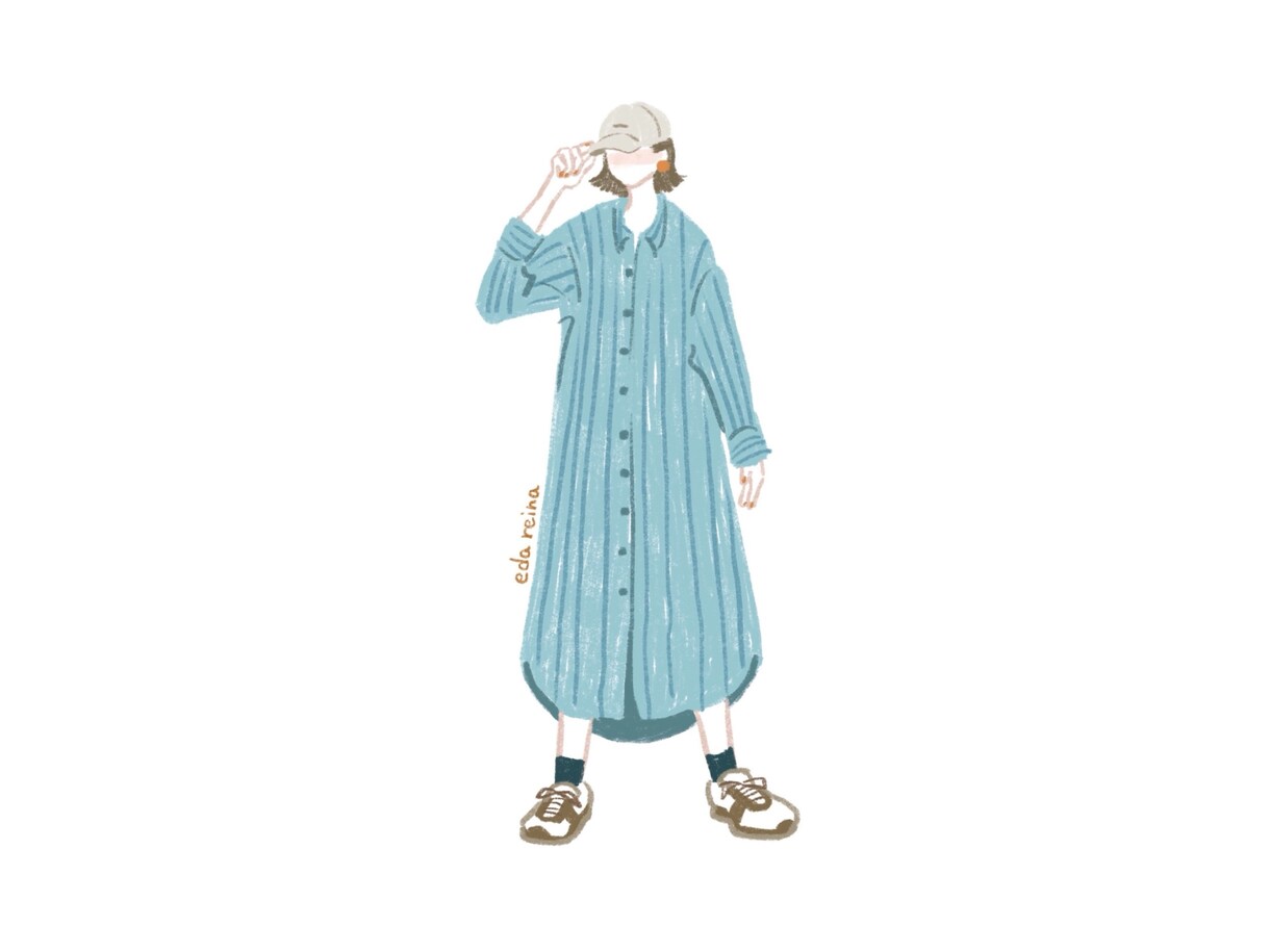 おしゃれでシンプルなSNS用アイコンを描きます 柔らかい雰囲気のイラストを描きます。アイコン・挿絵などに。 イメージ1