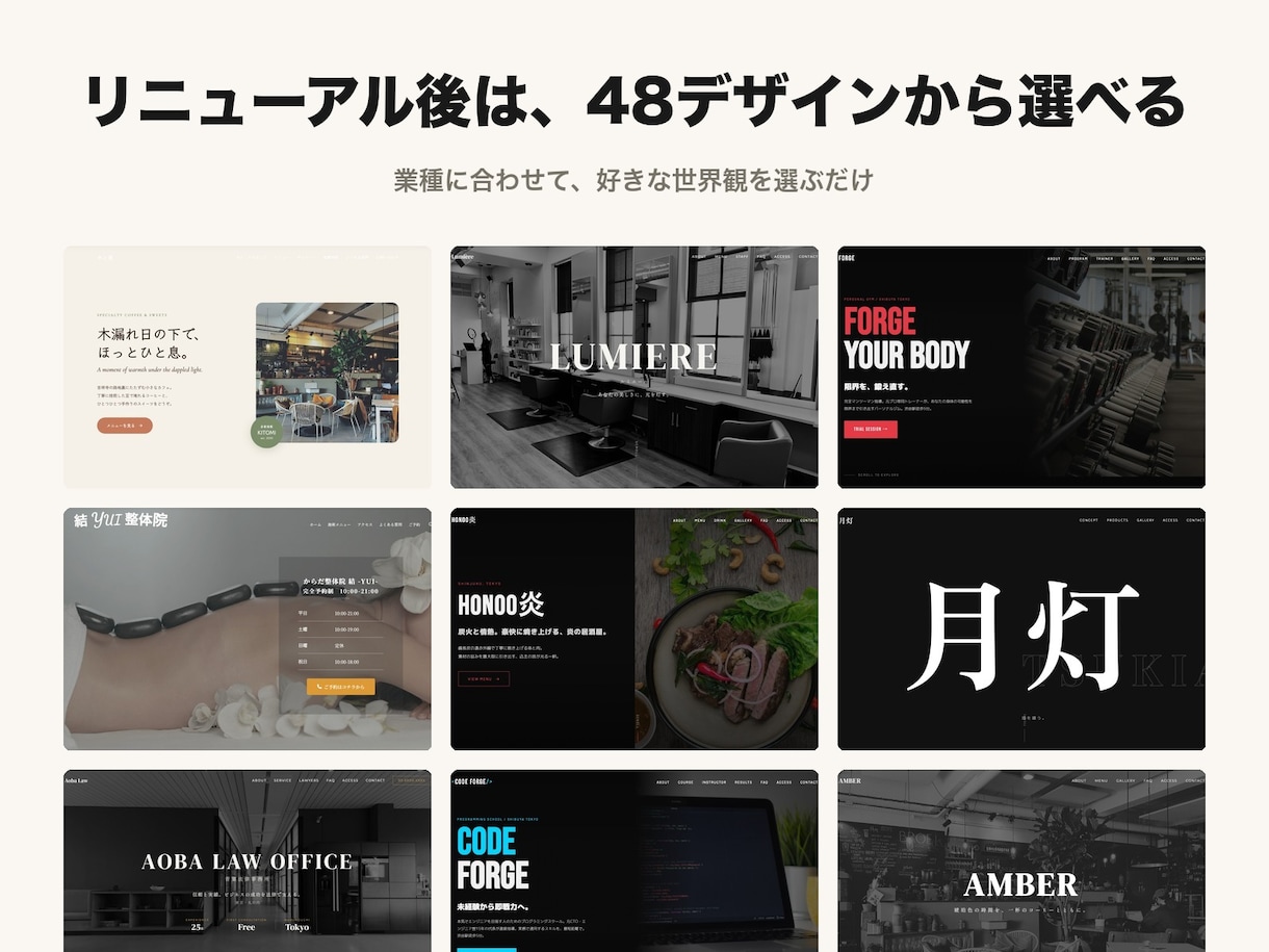 古いHPを月額0円の新サイトにリニューアルします WP→独自システム移行でサーバー代・保守費ゼロに イメージ3