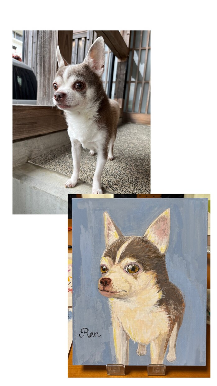 世界で1つだけのペット肖像画描きます ペットの可愛らしさをアートで表現するオーダーメイド作品です！ イメージ5