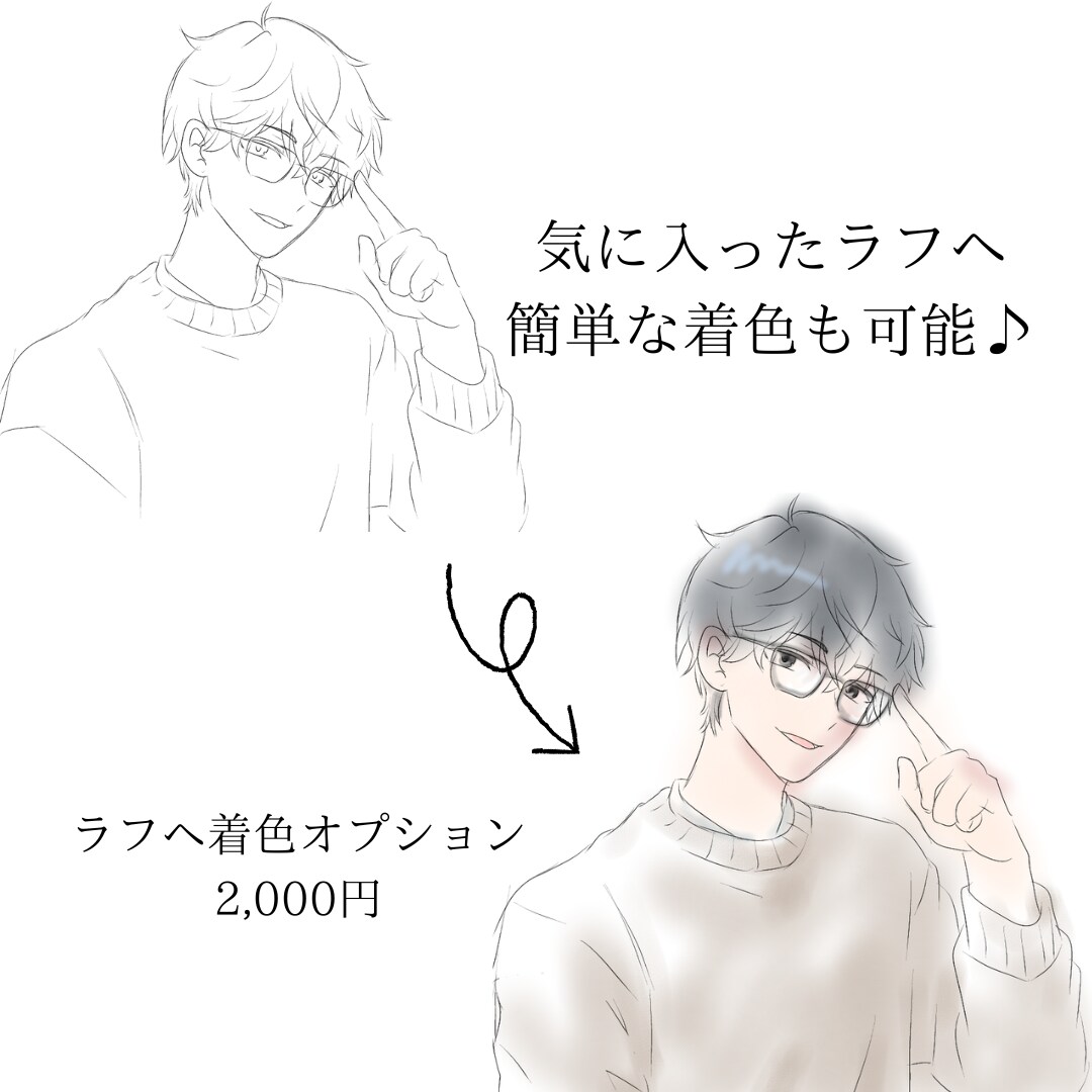 あなたの世界観を【1枚1000円】で表現します 見て楽しむ！脳内のキャラクターをイラストにしませんか？ イメージ3