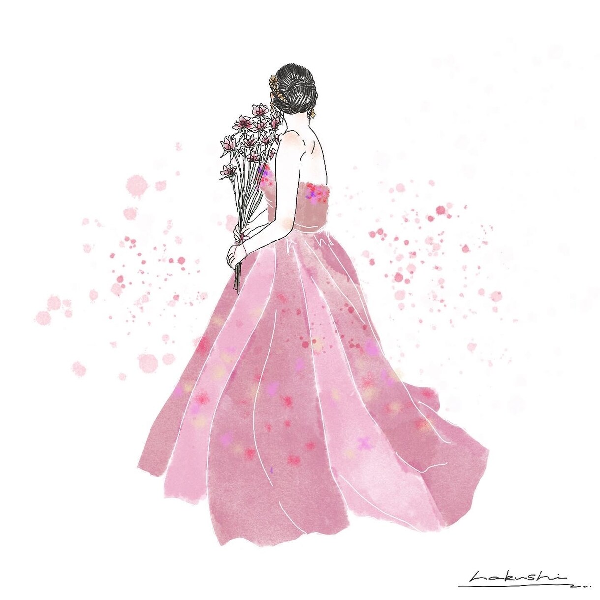 シンプルな線画イラストを描きます 思い出を形に、イラストにしてみませんか♡ イメージ1