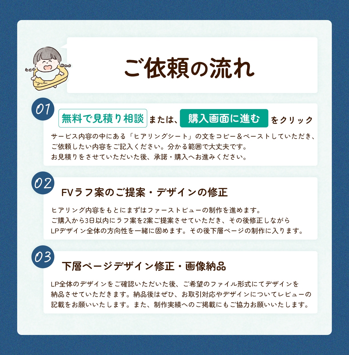 5名様限定☆格安で高品質なLPを丁寧に制作致します WordPress/Elementor対応で実装まで◎ イメージ2