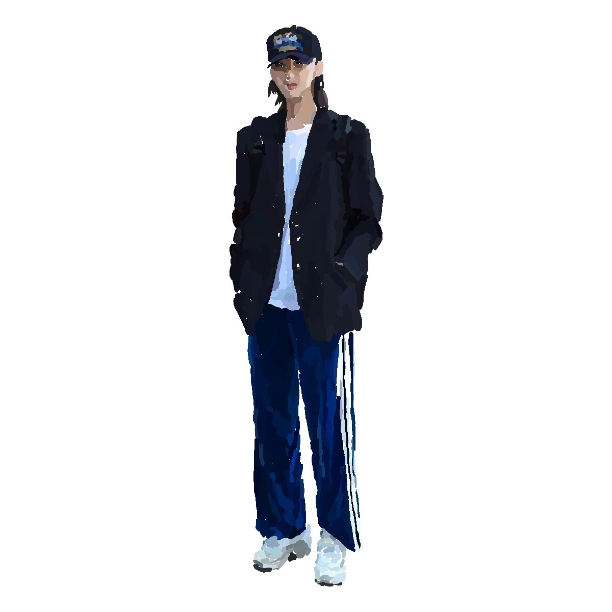 SNS等にも使えるファッションイラスト描きます 商用OK!お気に入りの写真をおしゃれに残しませんか？ イメージ4